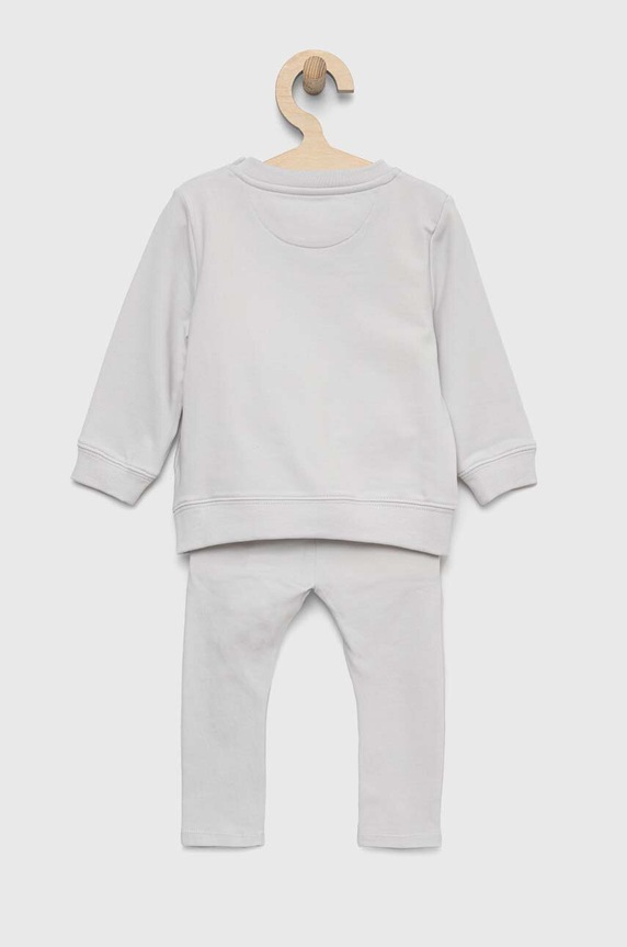 Calvin Klein Jeans komplet dziecięcy IN0IN00080.PPYX szary SS23
