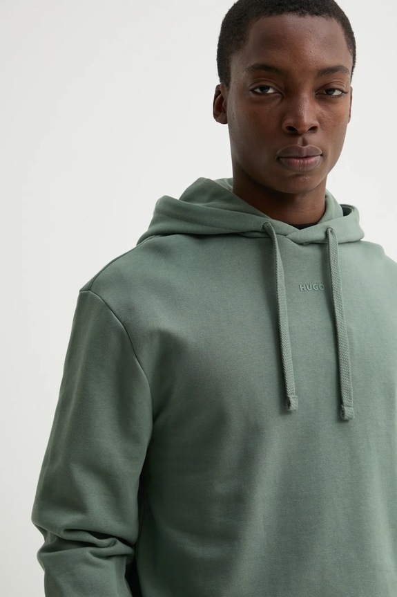 HUGO komplet dresowy męski bawełniany DapoDayote 50492581 zielony