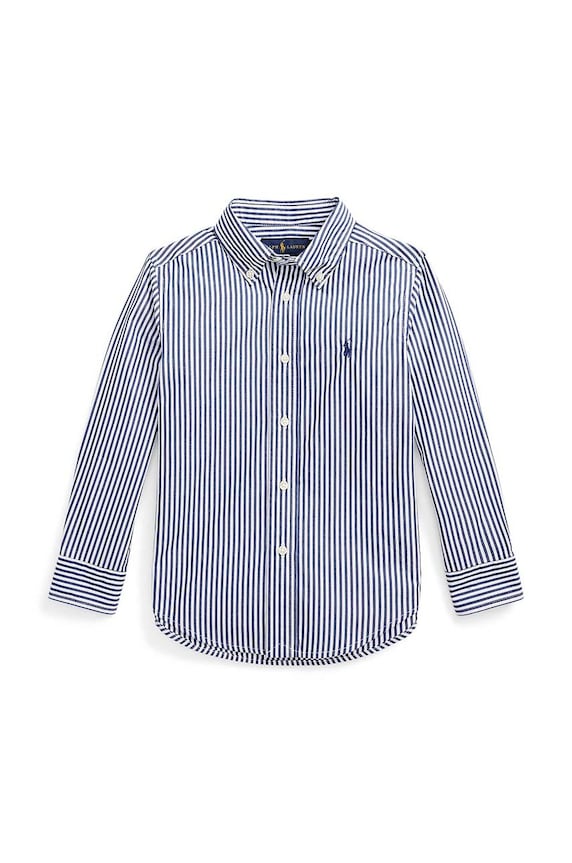 Polo Ralph Lauren gyerek ing pamutból pamut sötétkék 322862260002