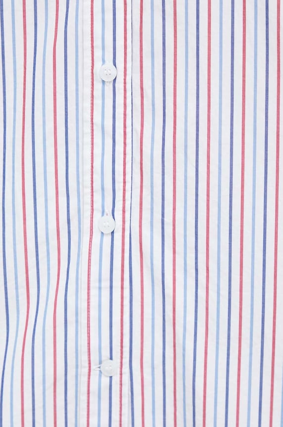 Bavlnená košeľa Tommy Hilfiger WW0WW37141.PPYX biela