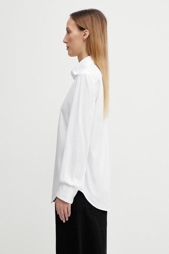 Бавовняна сорочка Polo Ralph Lauren 211891376 білий AA00