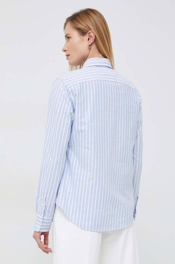 Polo Ralph Lauren cămașă din bumbac albastru 211891377