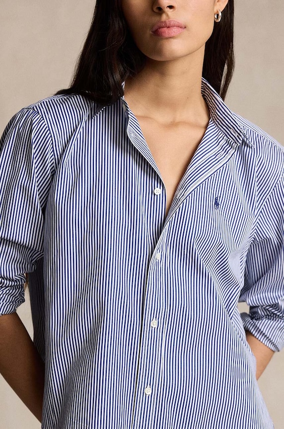 Clothing Polo Ralph Lauren cotton shirt 211891419 blue