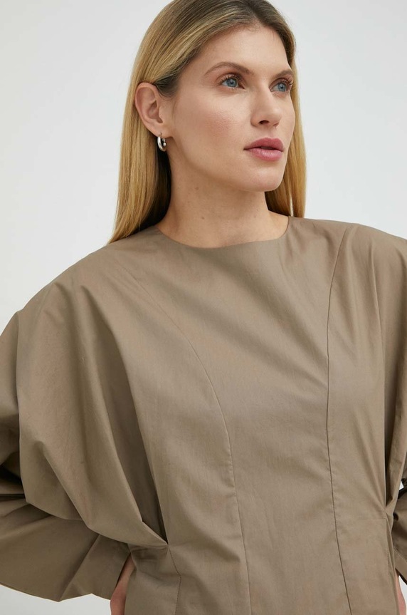 Bavlněná halenka By Malene Birger Maias Q70321062 béžová
