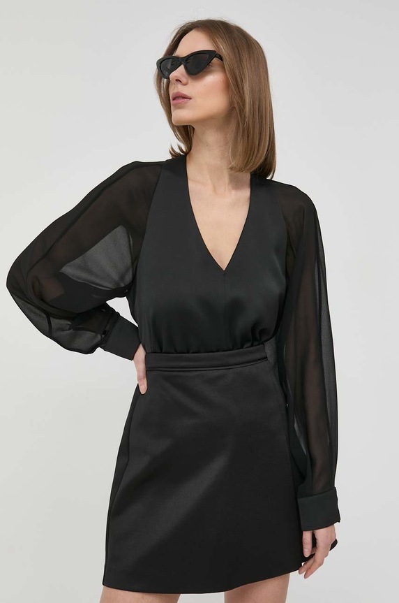 Marella camicetta semplice nero 2331110833200