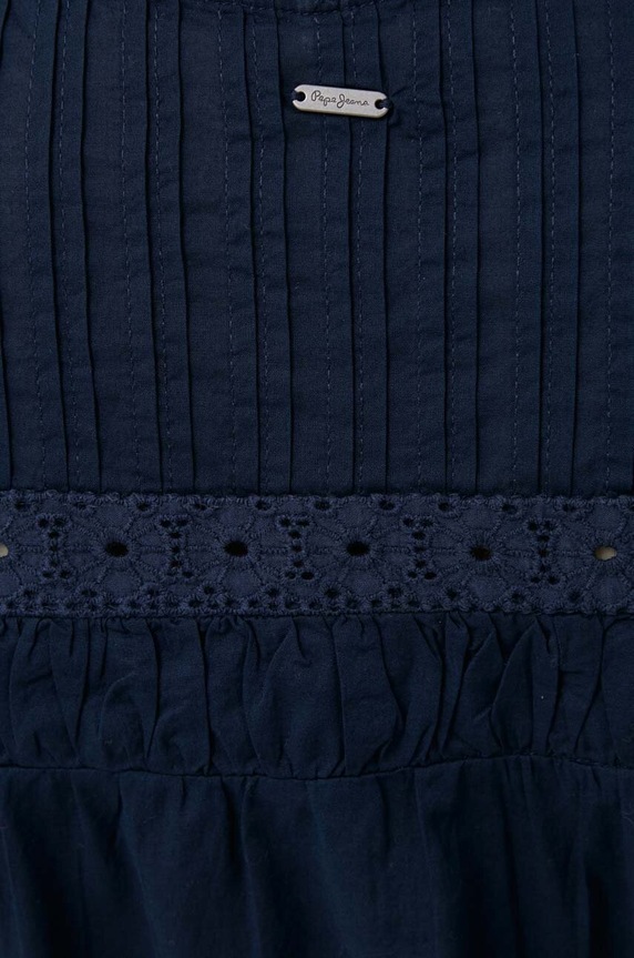 Pepe Jeans camicia in cotone PL304490.594 blu navy