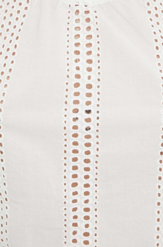 Wrangler blúz pamutból W5T2LG989 fehér