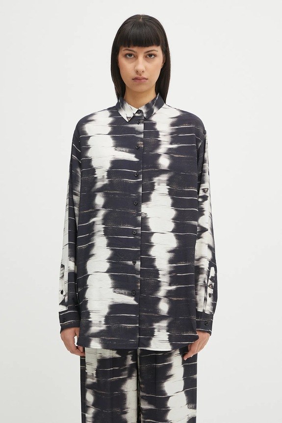 Košeľa Samsoe Samsoe ostatné čierna F23100143