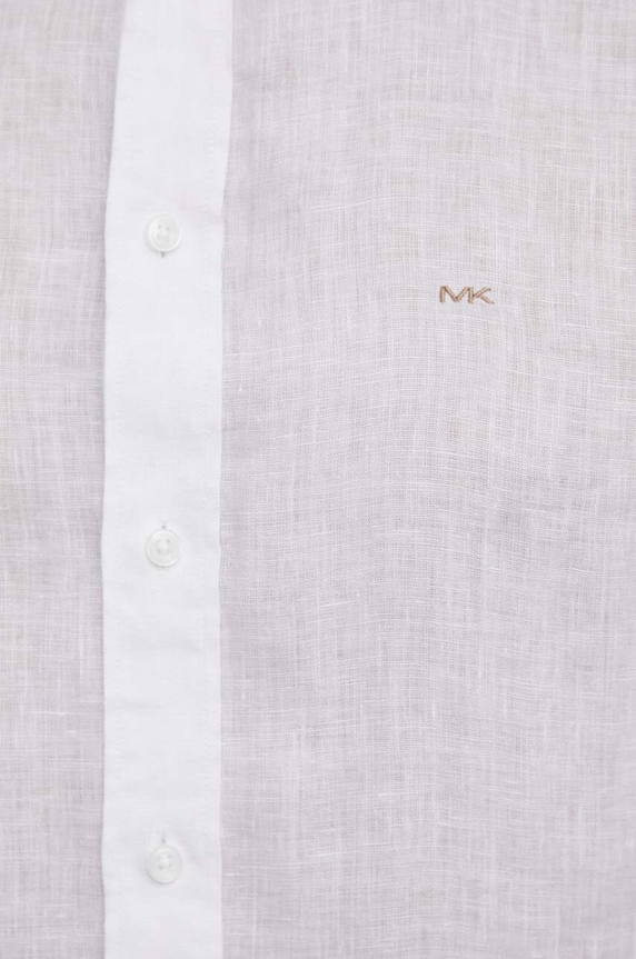 Michael Kors koszula męska lniana MK0DS01099 biały