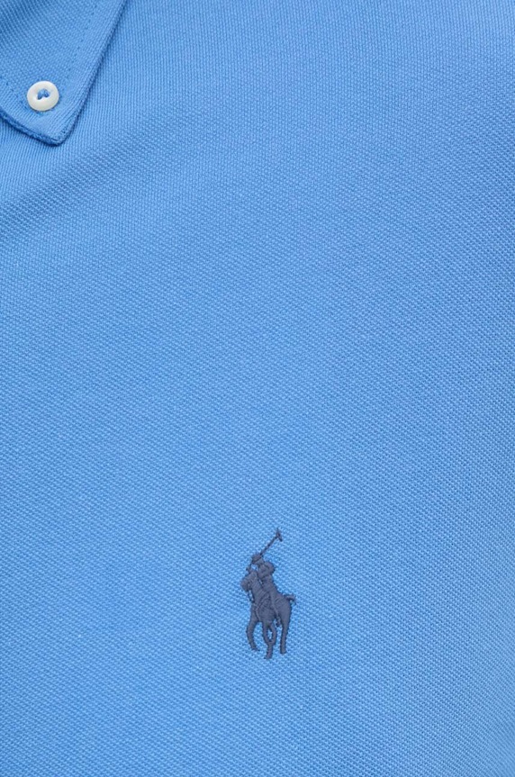 Polo Ralph Lauren koszula męska bawełniana 710654408 niebieski SS26