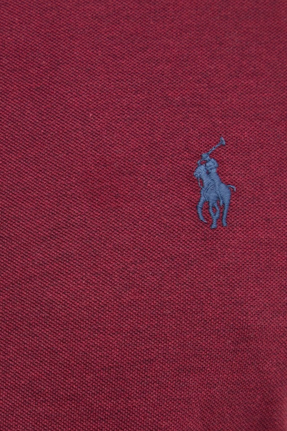 Polo Ralph Lauren πουκάμισο ανδρικό βαμβακερό 710654408 μπορντό SS26