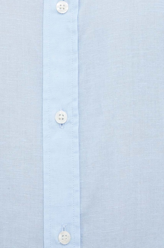 Košulja s dodatkom lana Liu Jo M123P201SHORTLINEN plava