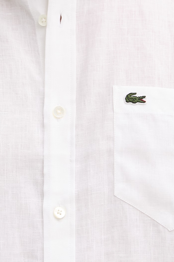 Lacoste cămașă bărbați de in CH5699 bej