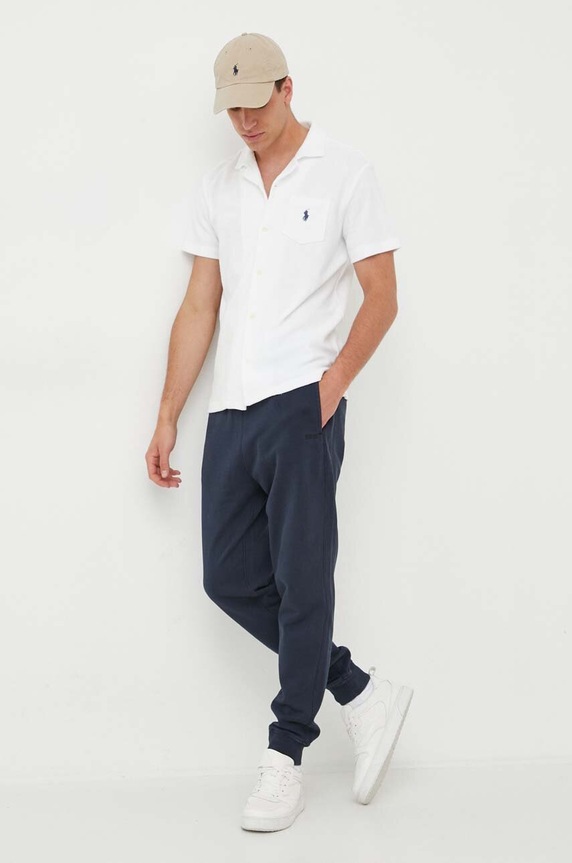 Polo Ralph Lauren koszula 710899170 biały AW25