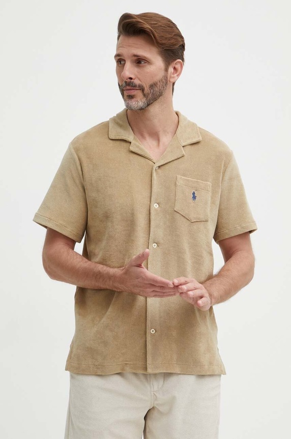 Polo Ralph Lauren koszula beżowy 710899170