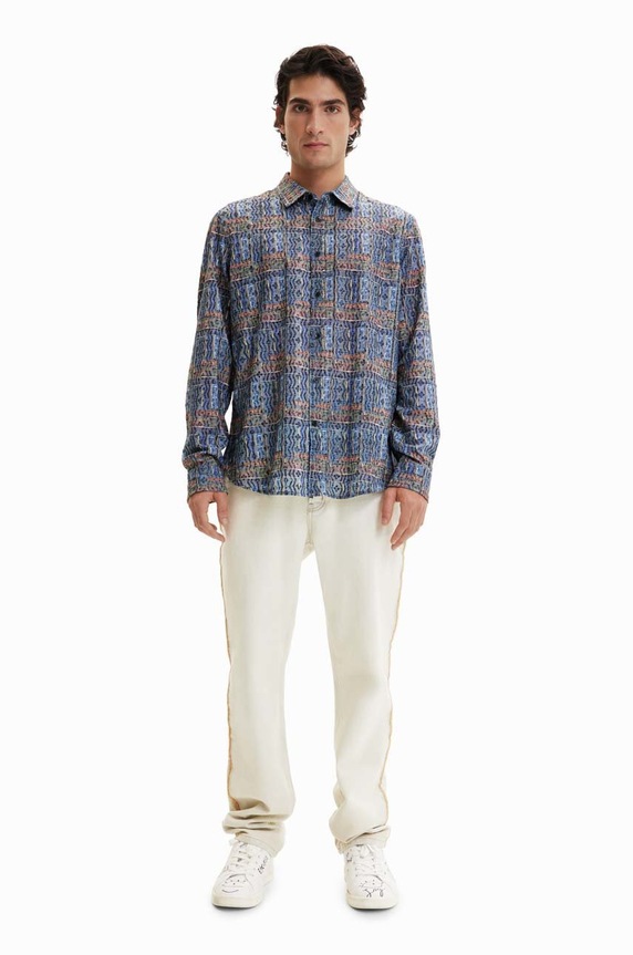 Odzież Desigual koszula 23SMCW18 czarny