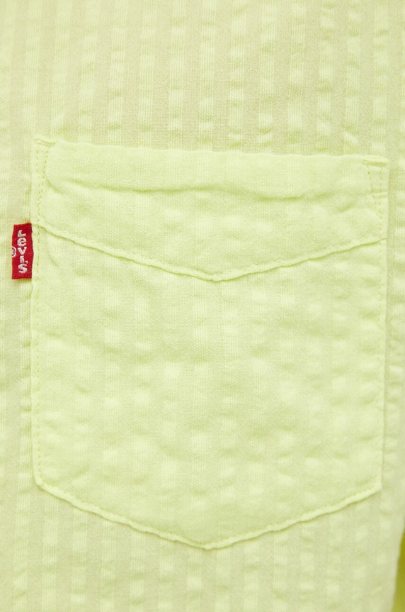 Βαμβακερό πουκάμισο Levi's 86624.0041 πράσινο