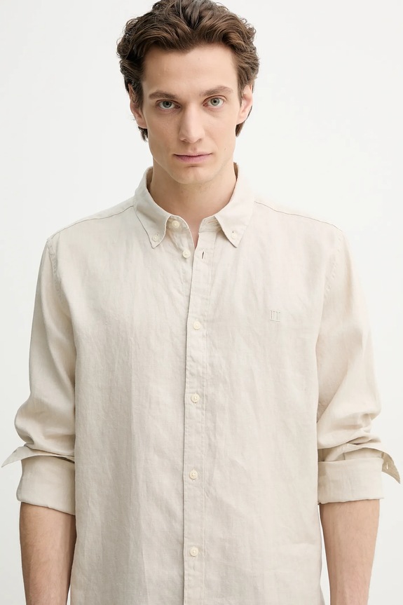 Oblačila Lanena srajca Les Deux LDM410150 bež