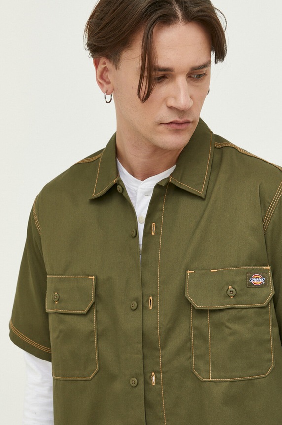 Dickies camasa verde DK0A4Y7LMGR1