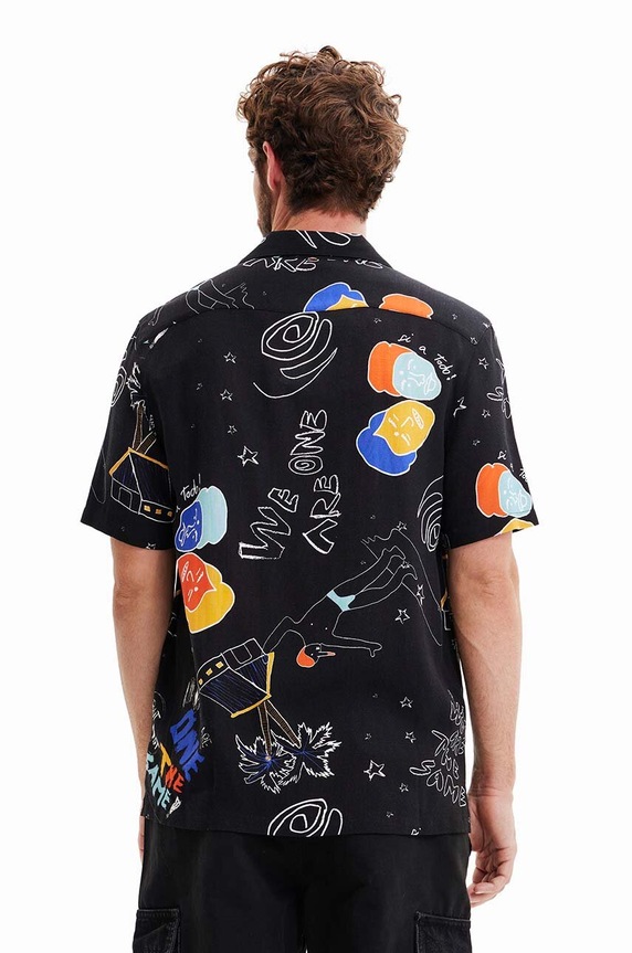 Desigual koszula 23SMCW45 czarny SS23