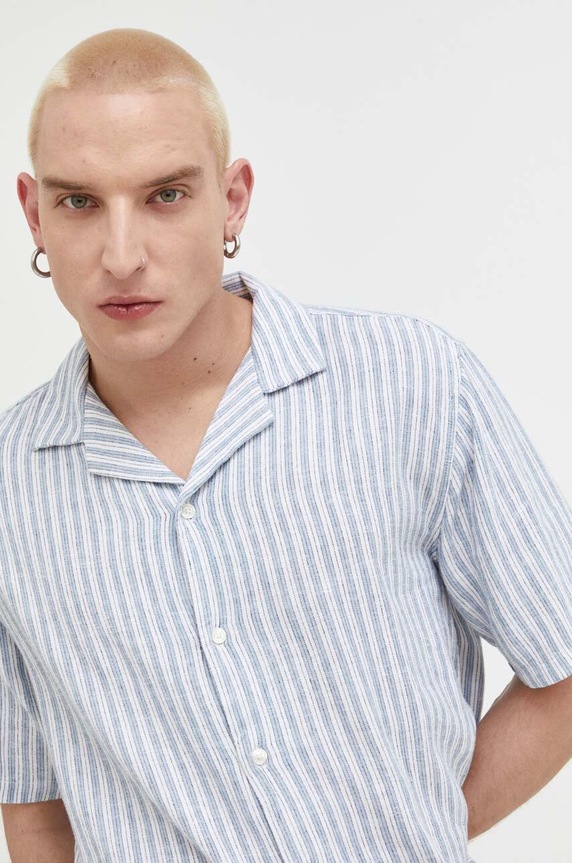 Abercrombie & Fitch len ing kék KI125.3039.108