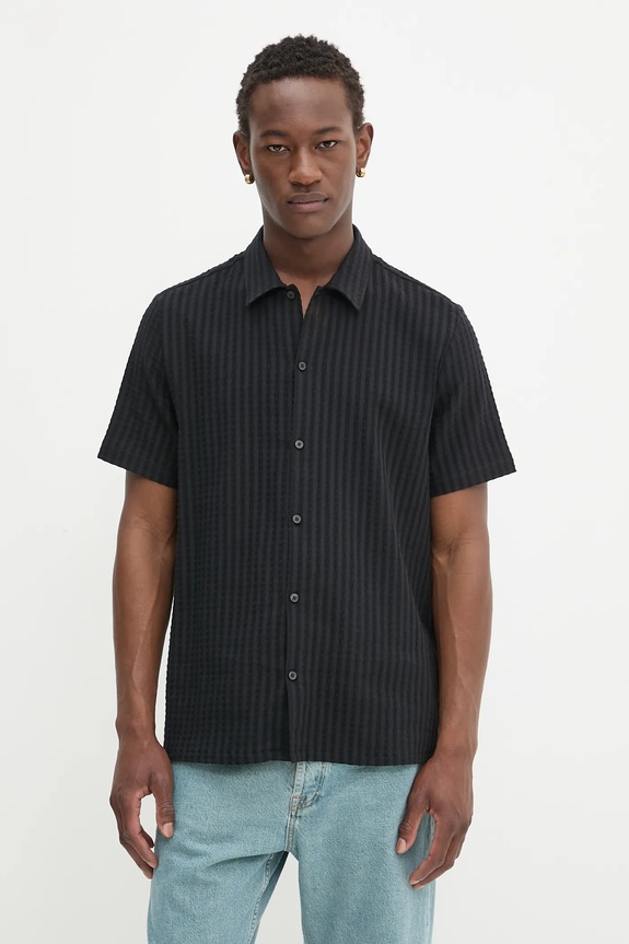 Samsoe Samsoe ing elasztánnal fekete M23100072