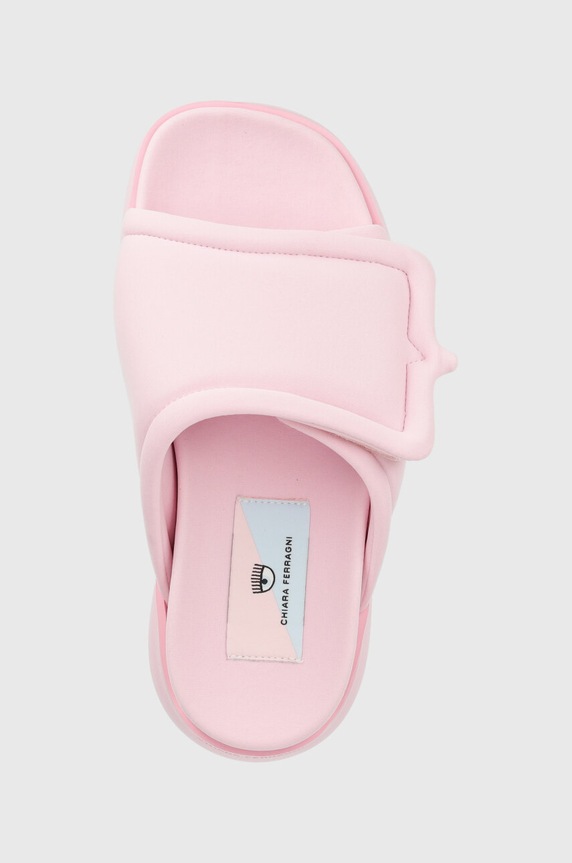 Παντόφλες Chiara Ferragni CF3150_012 ροζ CF3150.012