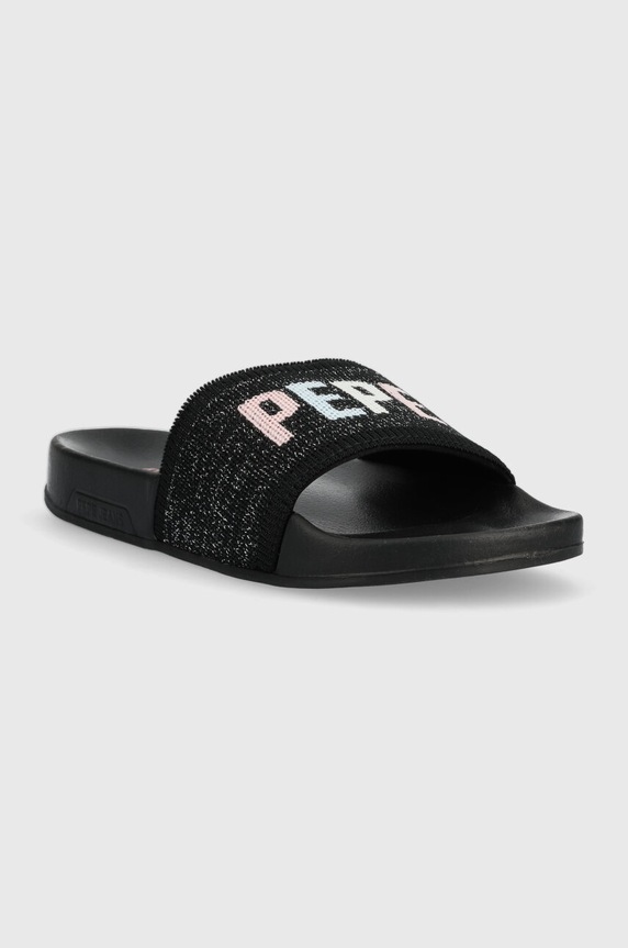 Pepe Jeans klapki SLIDER PLS70128 czarny SS23