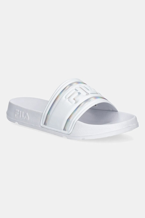 Fila ciabatte slide MORRO BAY LOGO flat bianco FFW0102