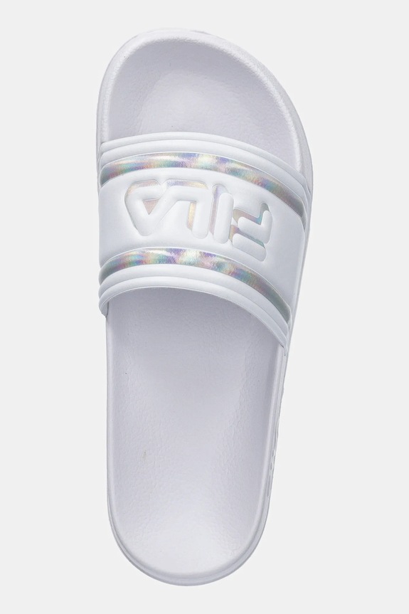 Scarpe Fila ciabatte slide MORRO BAY LOGO FFW0102 bianco