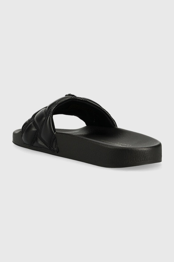 Boty Pantofle Kurt Geiger London Meena Eagle Drench 8650300979.BLACK černá