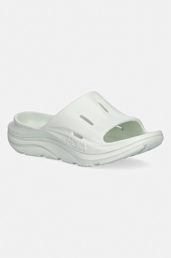 Hoka One One papuci ORA Recovery Slide 3 verde 1135061.d