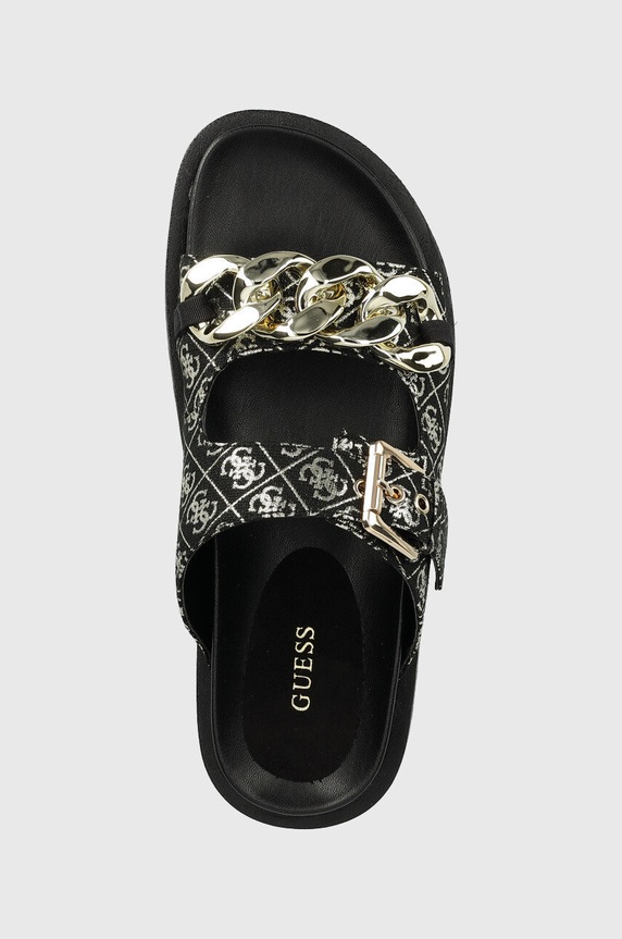 Guess papucs FATEMA fekete FL6FAT.FAL03.BLKPL