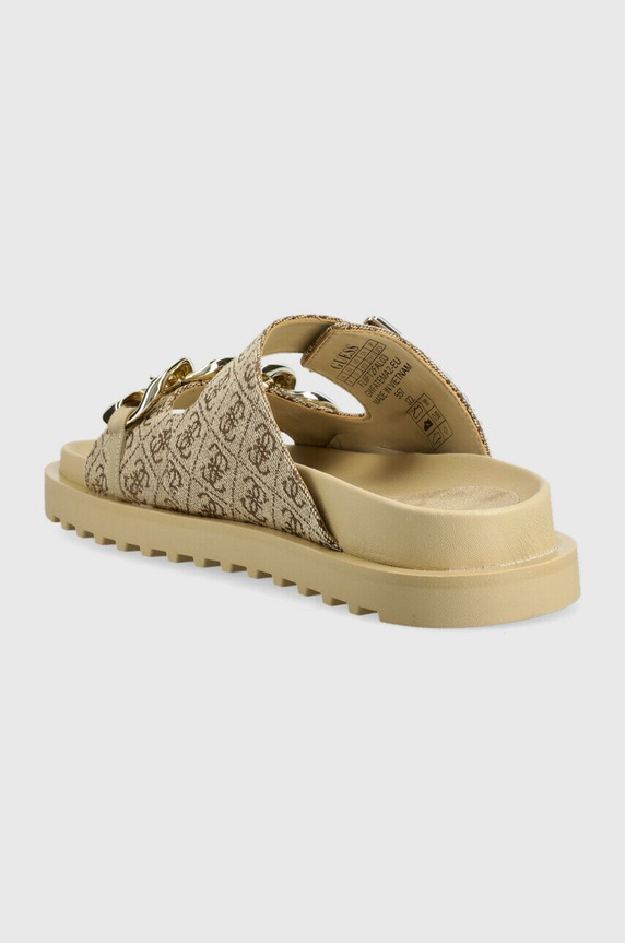 Cipők Guess papucs FATEMA2 FL6FT2.FAL03.BEIBR bézs
