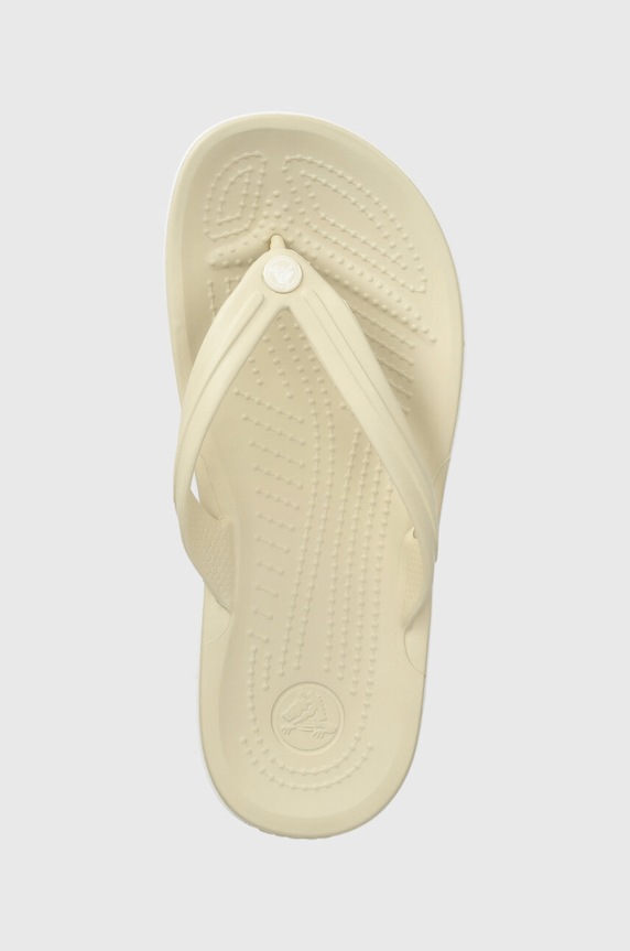 Crocs japonki Crocband Flip beżowy 11033.2Y2
