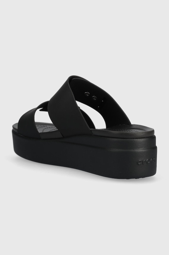 Παπούτσια Παντόφλες Crocs Brooklyn Low Wedge Sandal Brooklyn Low Wedge Sandal 207431.001 μαύρο