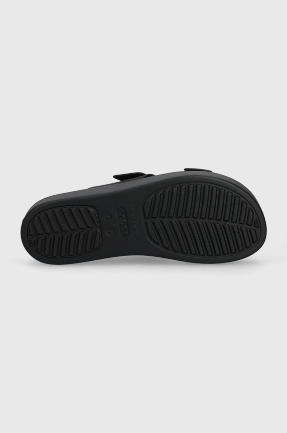 Natikače Crocs Brooklyn Low Wedge Sandal 207431.001 crna