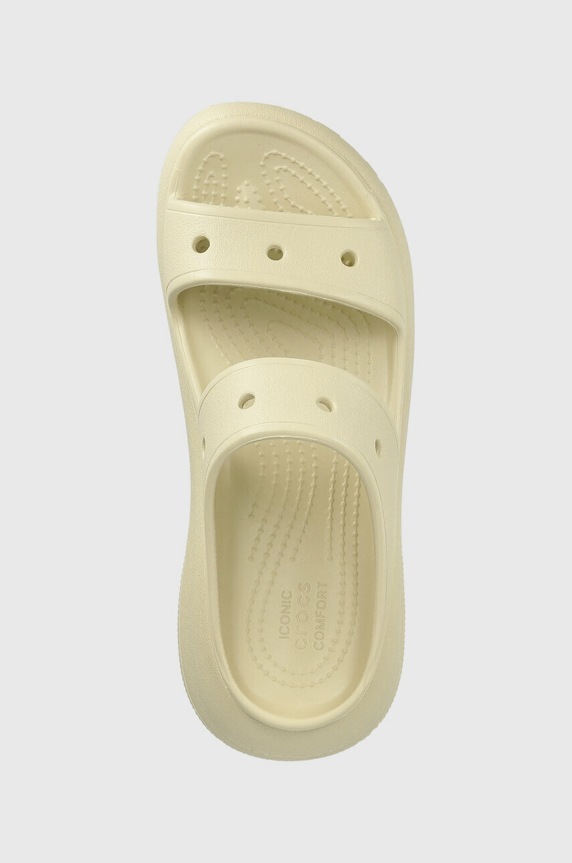 Crocs Classic Crush Sandal Light Yellow beige 207670.2Y2