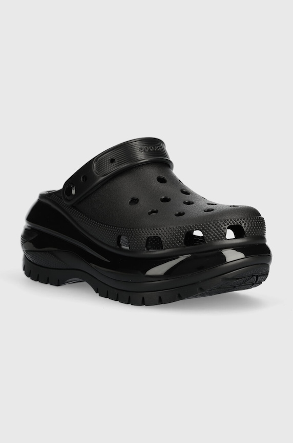 Шльопанці Crocs Classic Mega Crush Clog 207988.001 чорний AW25