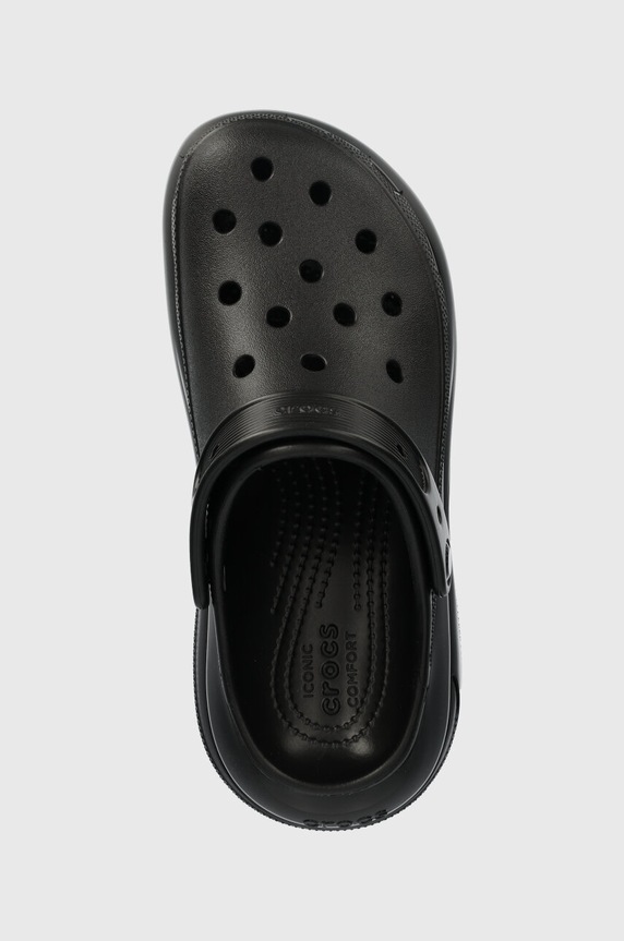 Шльопанці Crocs Classic Mega Crush Clog чорний 207988.001