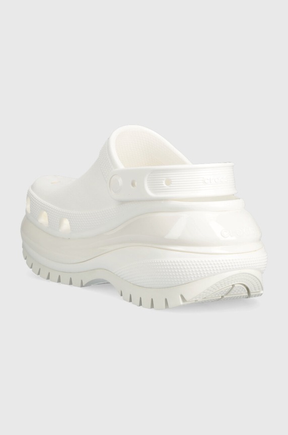 Obuv Šľapky Crocs Classic Mega Crush Clog 207988.100 biela