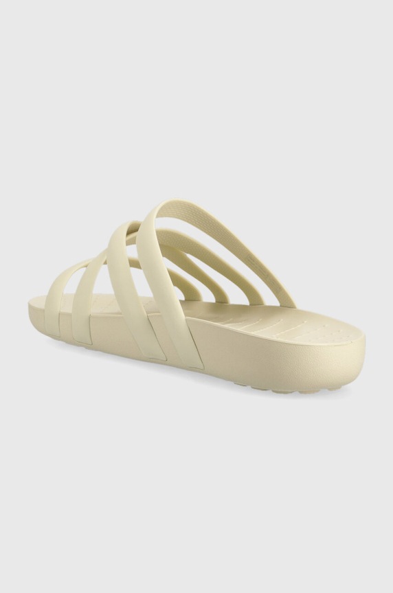 Cipők Crocs papucs Splash Strappy Sandal 208217.2Y2 bézs