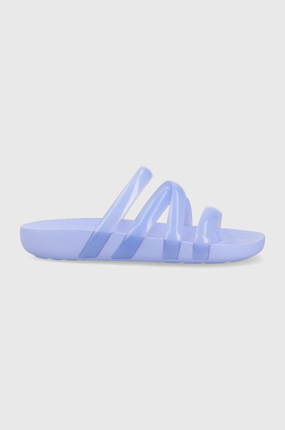 Crocs sliders Splash Glossy Strappy Sandal others violet 208537.5Q6