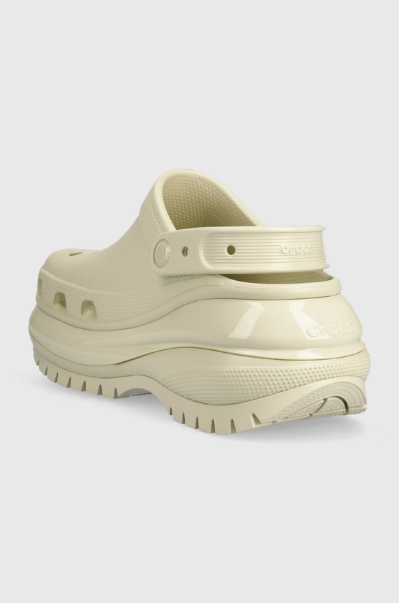 Παπούτσια Παντόφλες Crocs Classic Mega Crush Clog 207988.2Y2 μπεζ