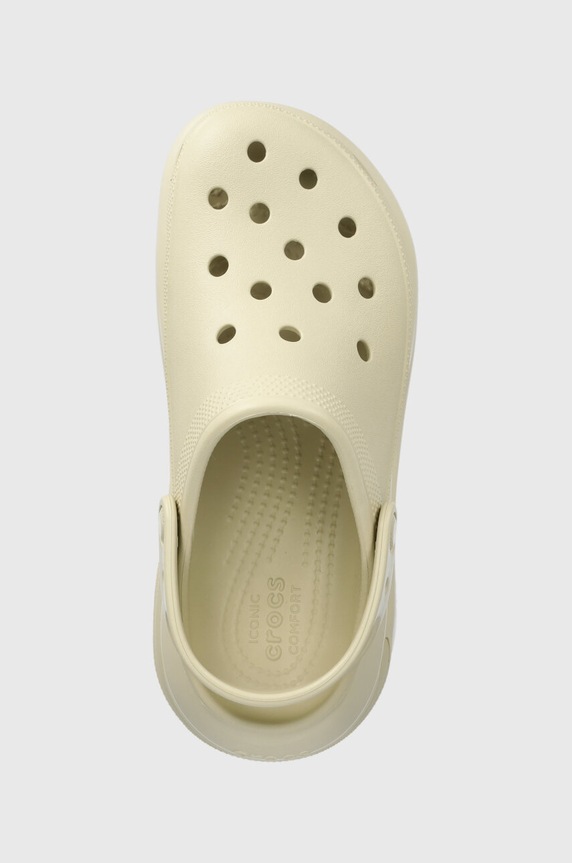 Παντόφλες Crocs Classic Mega Crush Clog μπεζ 207988.2Y2