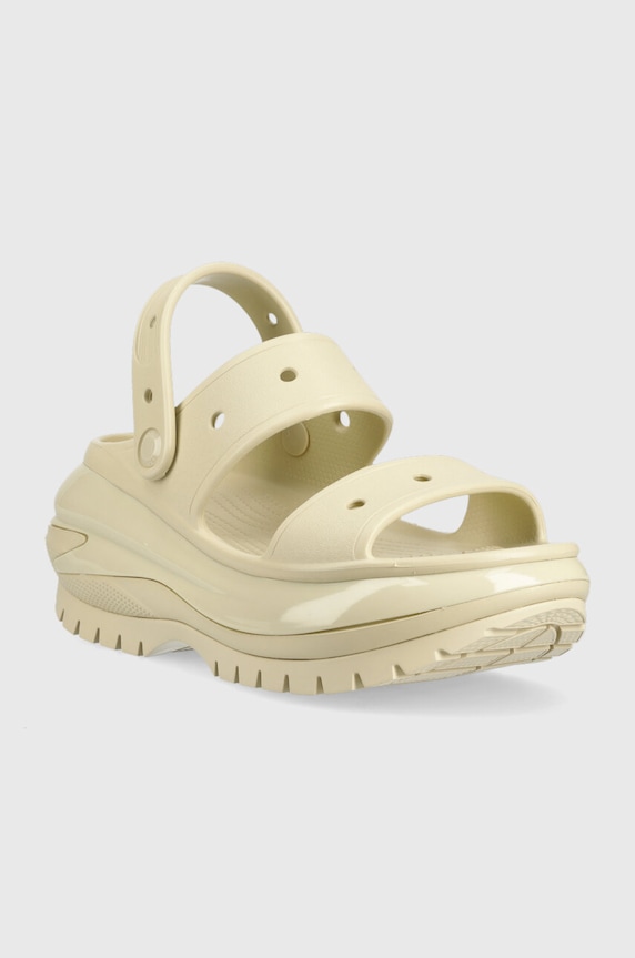 Crocs papucs Classic Mega Crush Sandal 207989.2Y2 bézs SS25
