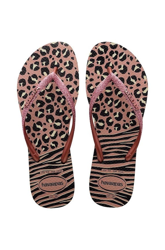 Žabky Havaianas SLIM ANIMALS plochý ružová 4147964.1924