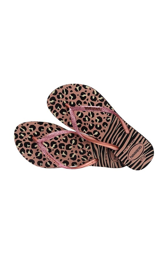 Žabky Havaianas SLIM ANIMALS ružová 4147964.1924