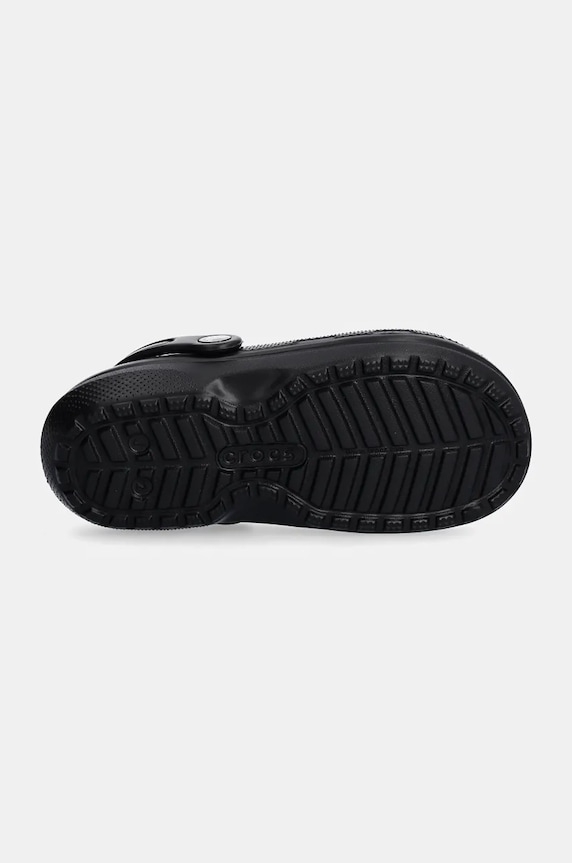 Crocs slapi copii Lined 207010 207010.BLACK negru