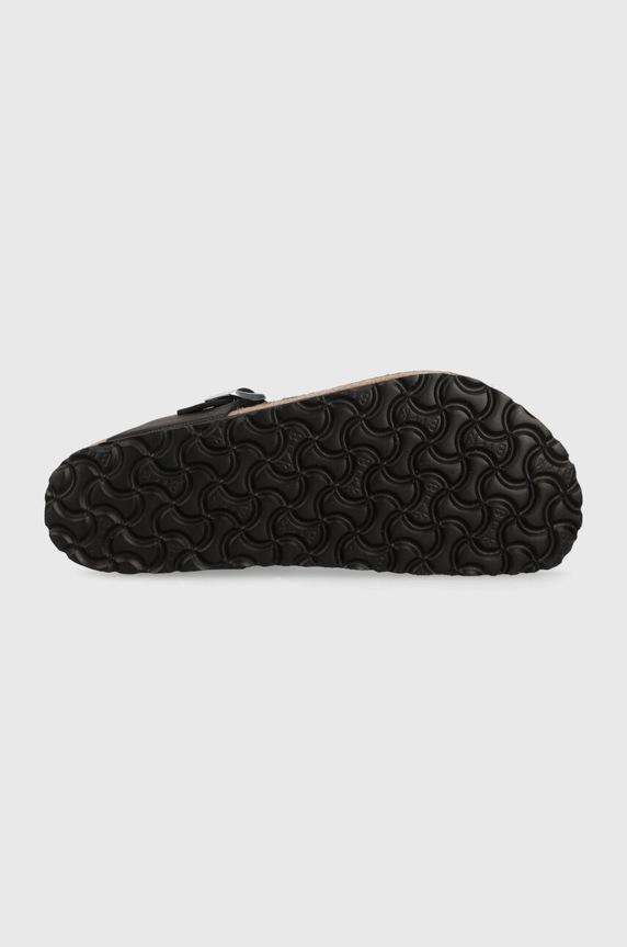 Δερμάτινες σαγιονάρες Birkenstock Gizeh Braided 1021349 μαύρο